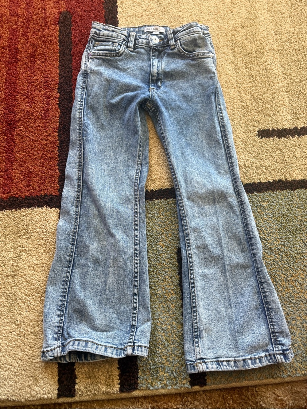 Madden girlLight Blue Kids Flare Jeans